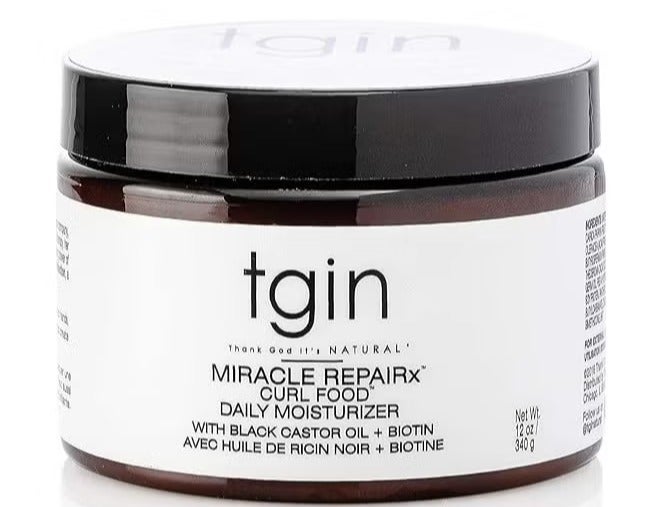 الحمد لله، إنه مرطب طبيعي معجزة، يُصلح الشعر المجعد يوميًا بزيت الخروع الأسود، مناسب للشعر الطبيعي والجاف والمجعد، وزنه 340 غرام.